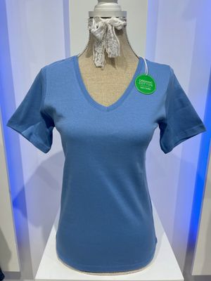 Smisses T-shirt km 100% katoen vh lavendel xk31300vh