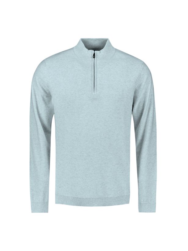 No Excess Pullover Half Zip Melange