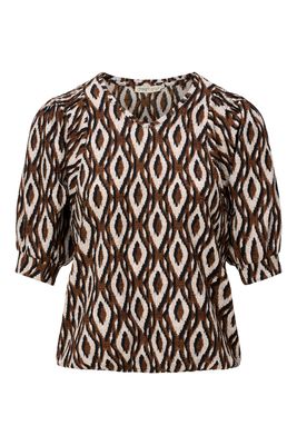 Dreamstar Blouson crinkle Bruin-Ivoor  Imagine