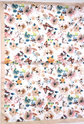 House of Smits Shawl bloem beige pf217036