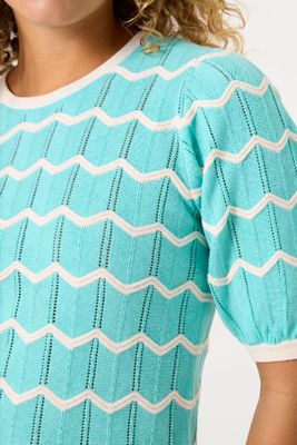 Garcia ladies pullover clear ocean D50044