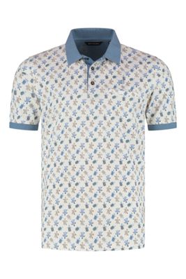 Fellows Polo turtle Mid blue 61.3627