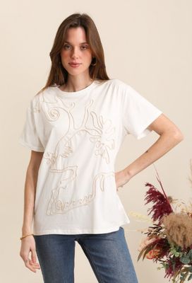 House of Smits T-shirt doodle offwhite ef28649