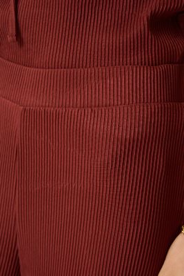 Garcia Broek plisse brique S260113