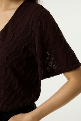 Garcia T-shirt choco S260004