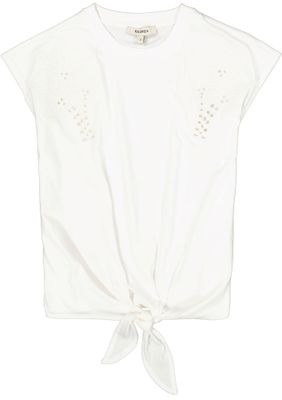 Garcia Knoop t-shirt katoen offwhite Q260003