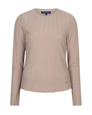 Red Button Top fine knit beige SRB5162 Red Button Top fine knit beige SRB5162
