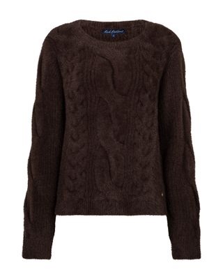 Red Button Trui Fluffy choco SRB5070 Red Button Trui Fluffy choco SRB5070