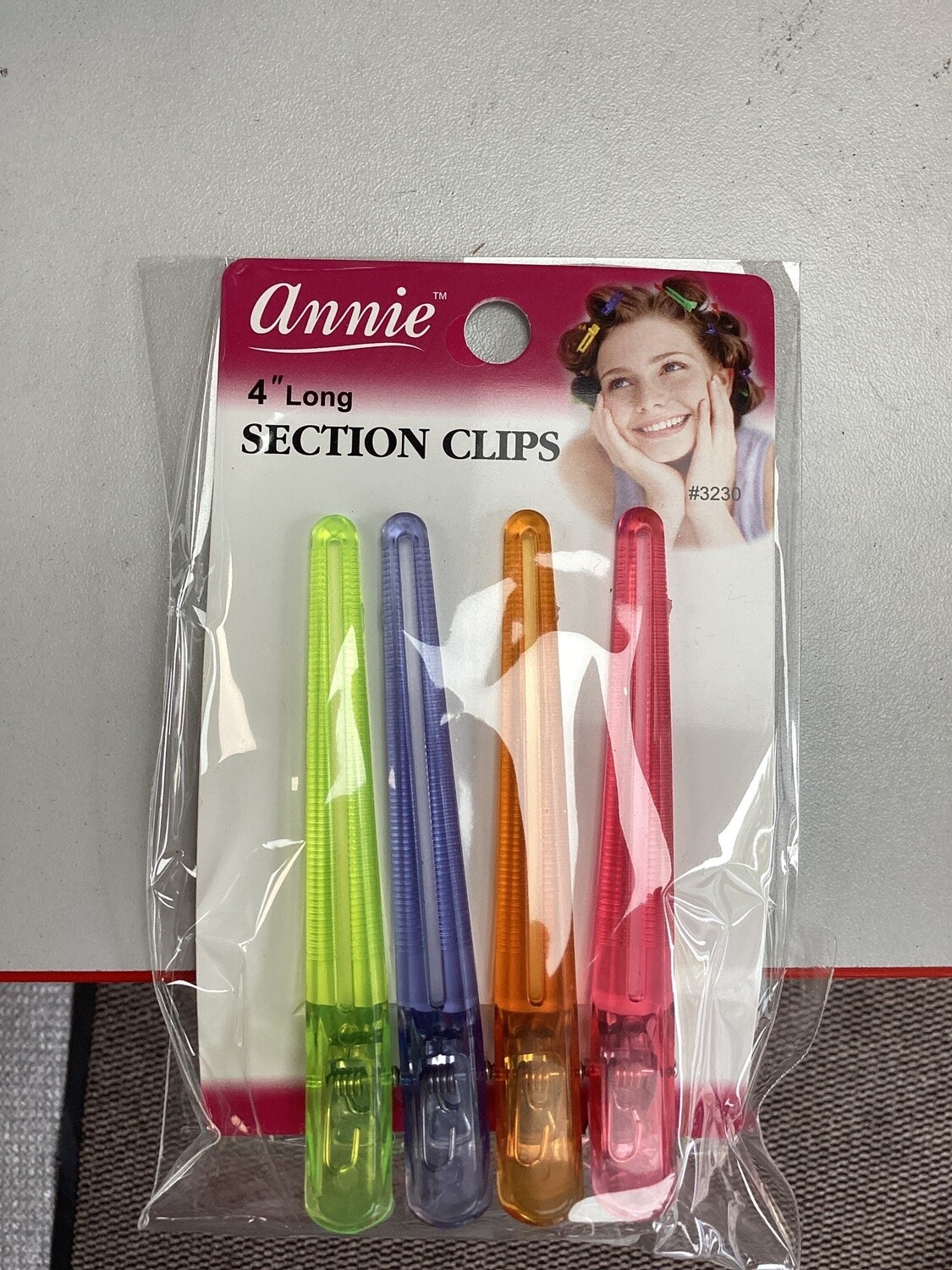 4” long Section Clips