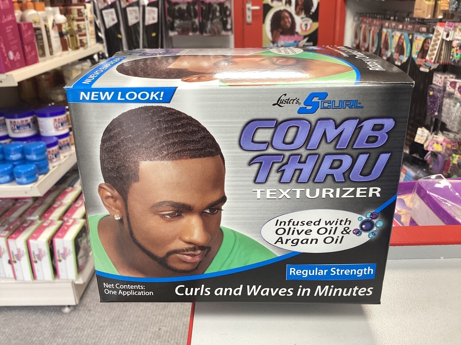 S Curl Regular Comb Thru Texurizer 1 app
