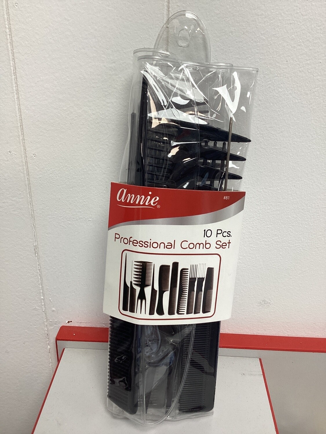 Annie 10 pcs Professional Combe Set