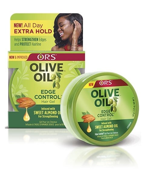 ORS Olive Oil With Sweet Almond Oil Extra Hold Edge Control Gel, Name: Extra Hold