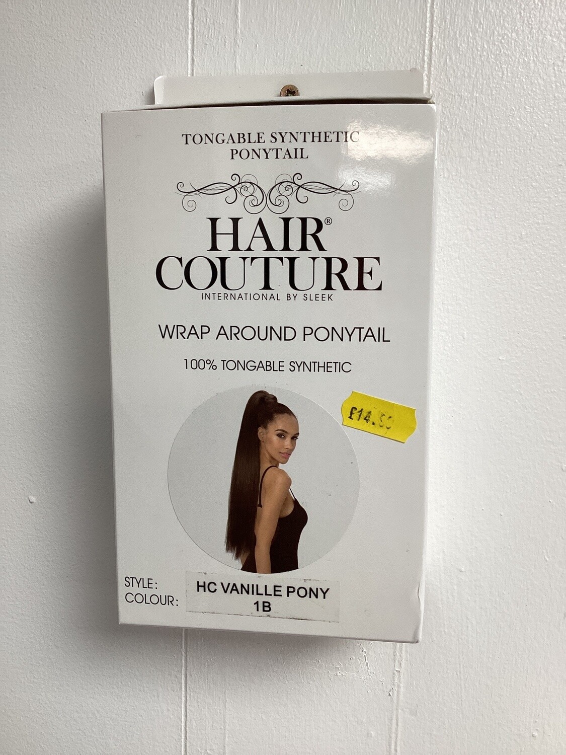 Hair Couture Tongable Syn Wrap Around Ponytail HC vanilla Pony, Color: 1B