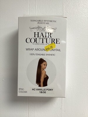 Hair Couture Tongable Syn Wrap Around Ponytail HC vanilla Pony