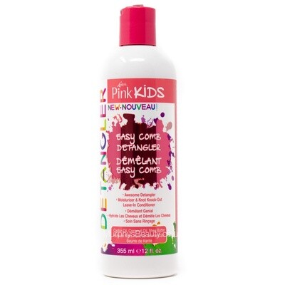 Pink kids Easy Comb Detangler