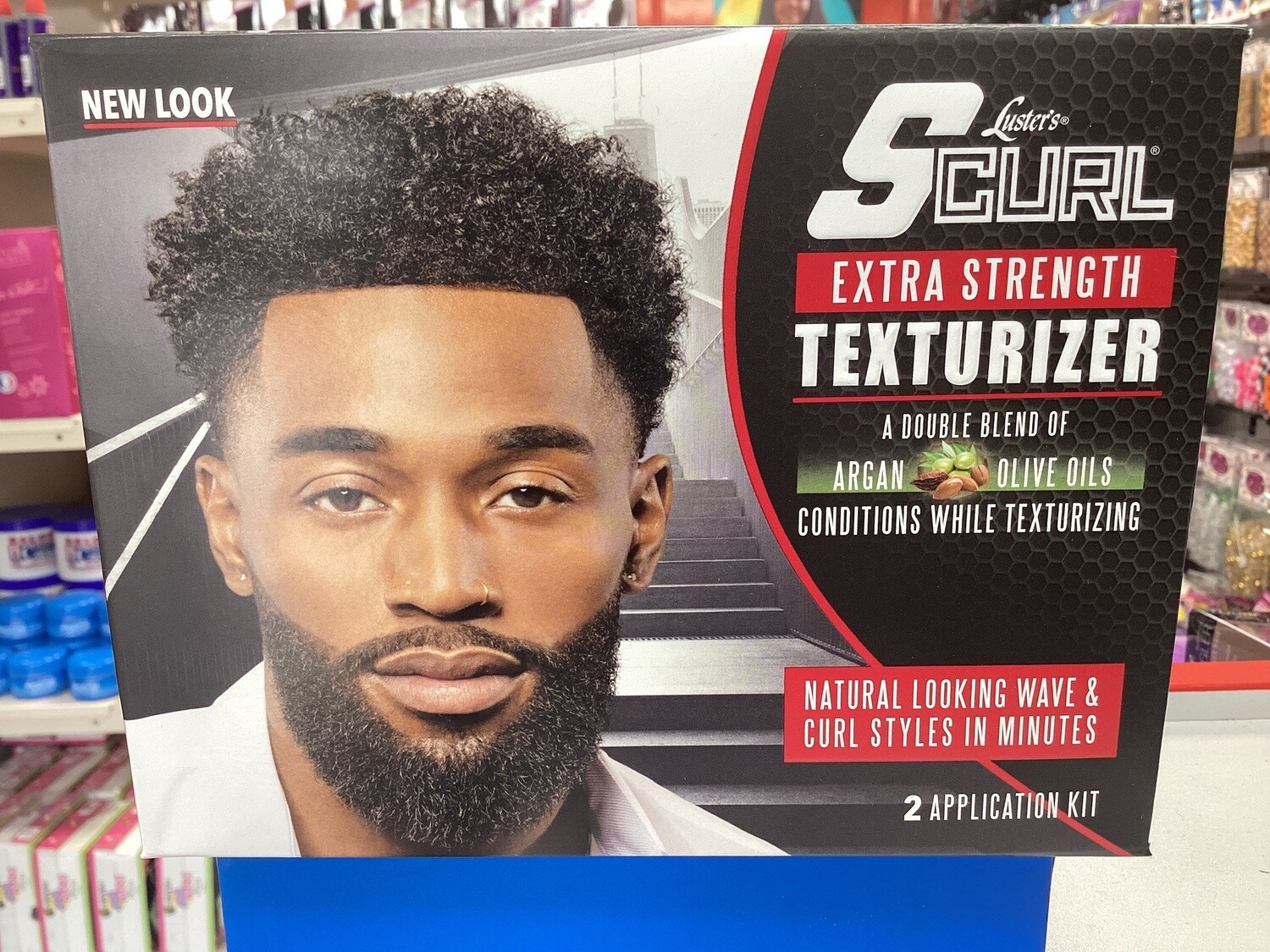 S Curl Extra Strength Texturizer 2 Application Kit