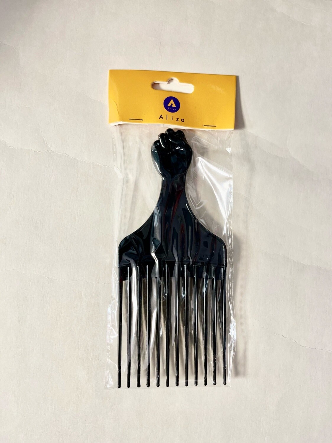 Afro Comb(Plastic) with Mandela handle