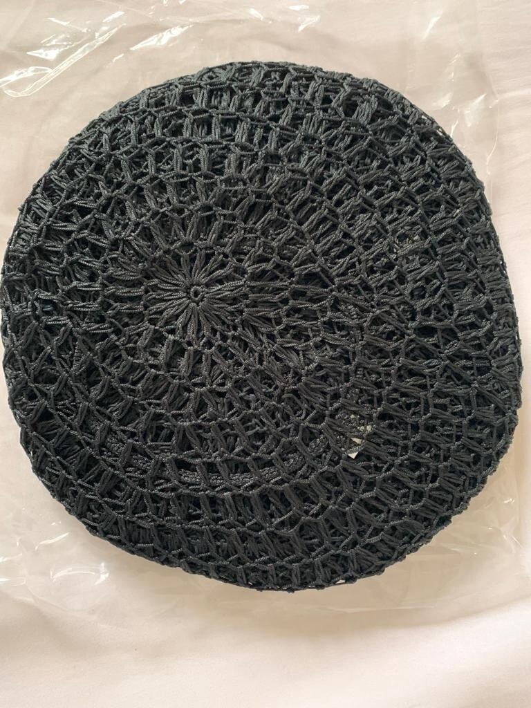 Hair Net Thick Black