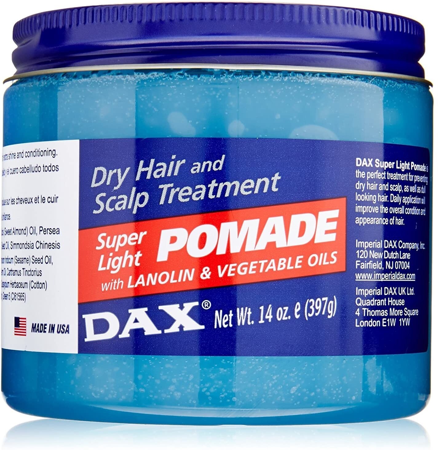 Dax Super Light Pomade 7.5oz