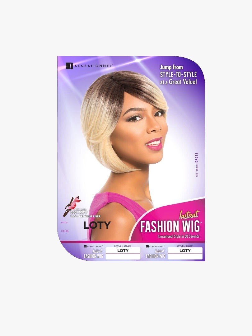 Instant Fashion Wig, Color: LOTY, Name: 1B