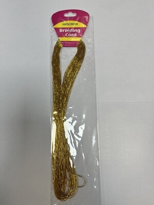 Braiding Cord: GOLD Braiding Cord: GOLD