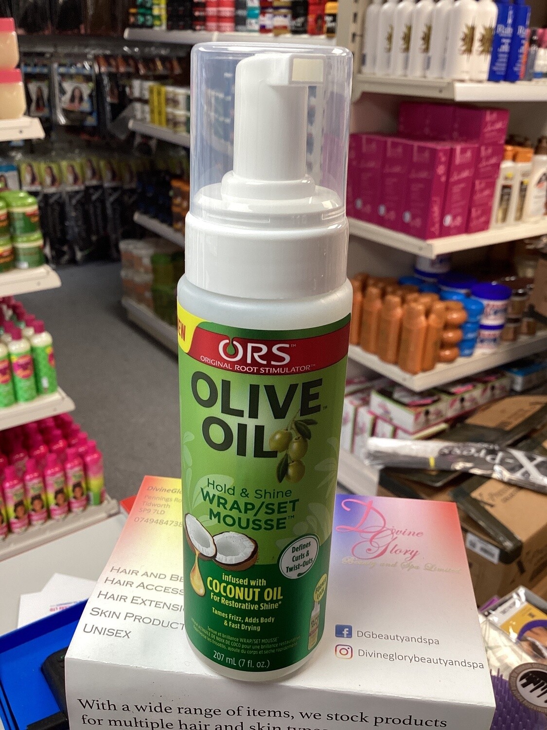ORS Wrap Set Mousse