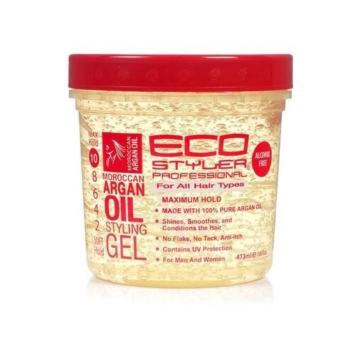 ECO Styling Gel, Code: Argan, Size: 8oz