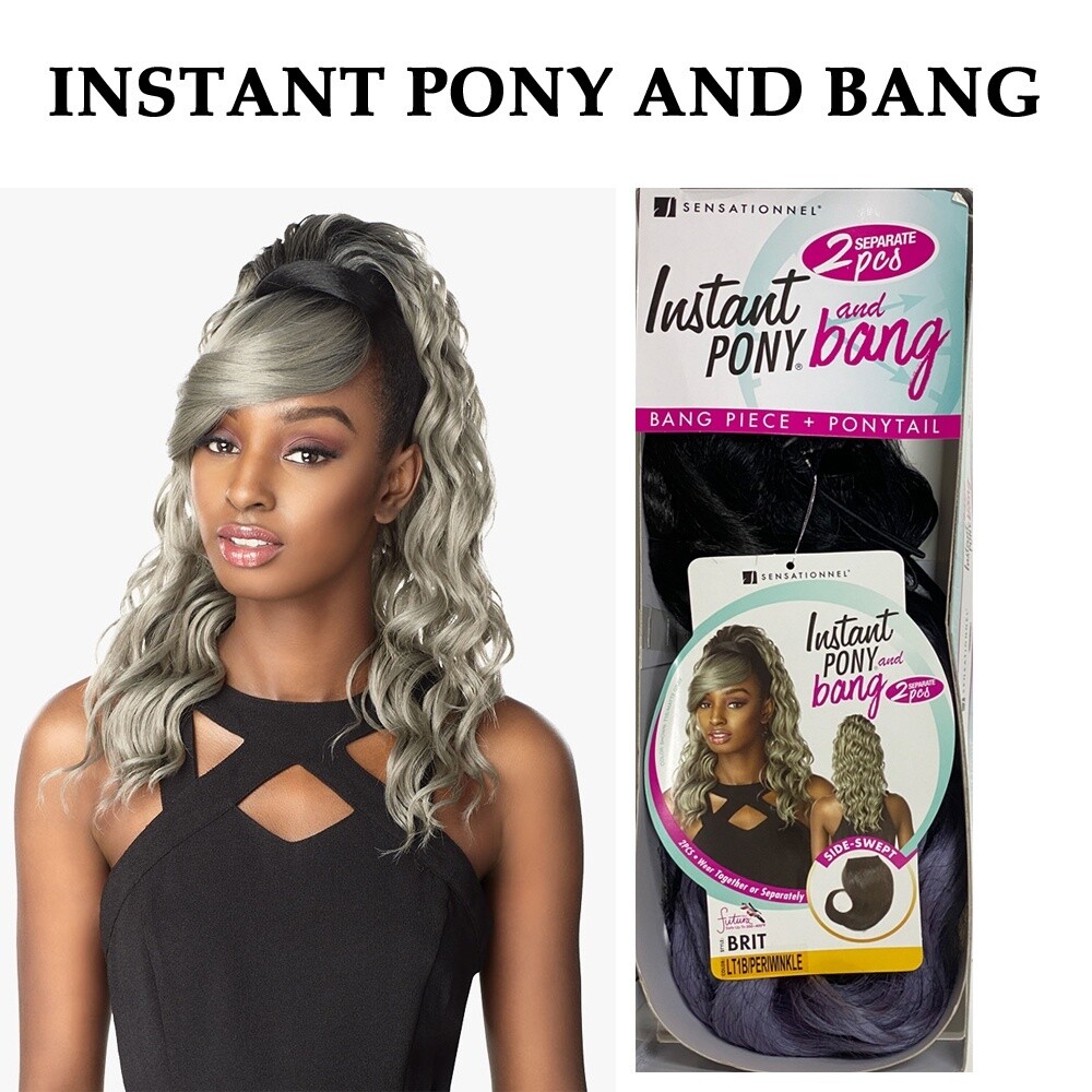 Sensationnel Instant Pony and Bang - 2pcs, Name: Brit, Color: 1B