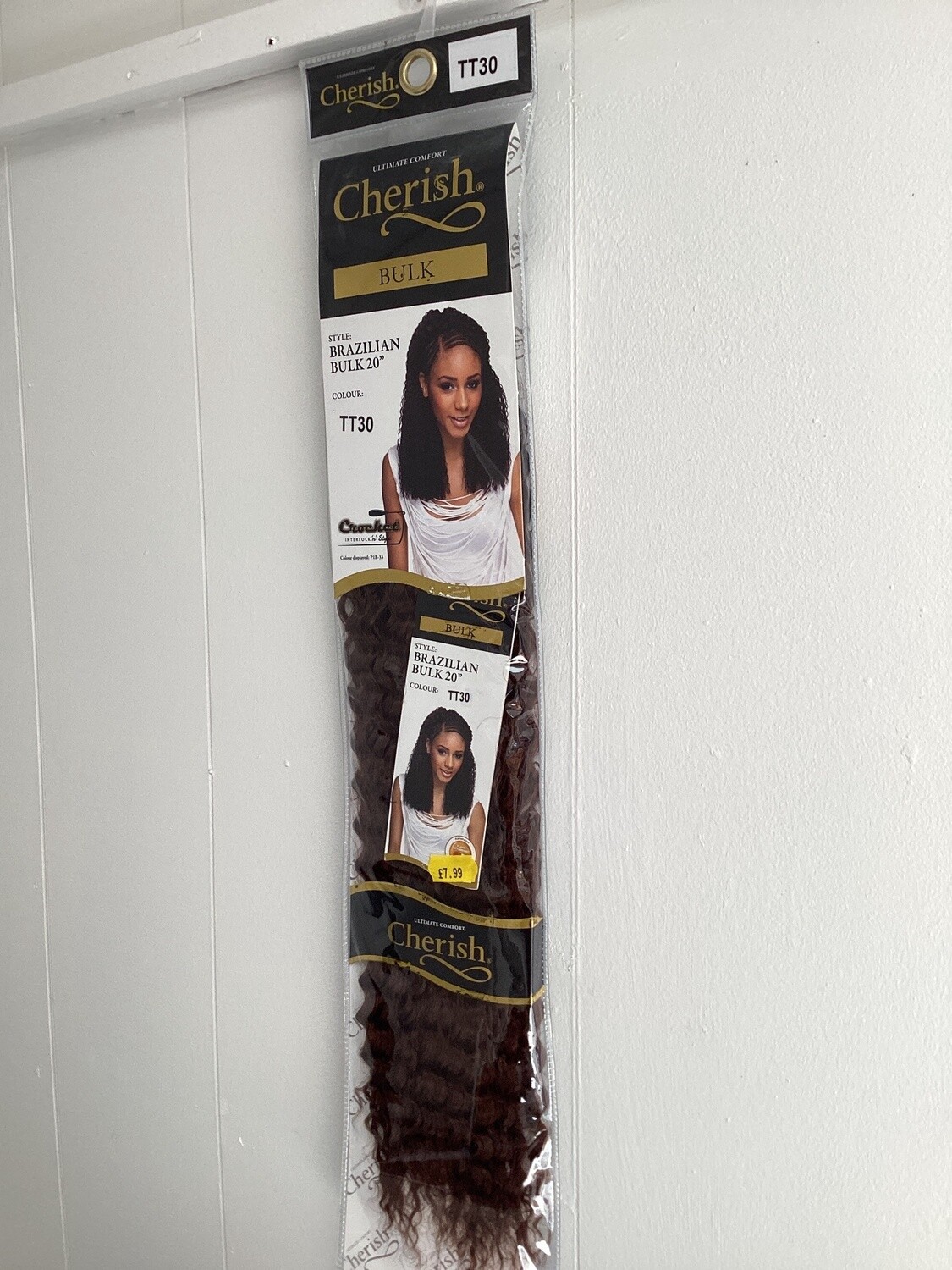 Cherish Brazilian Bulk Crochet Braid, Colour: TT30