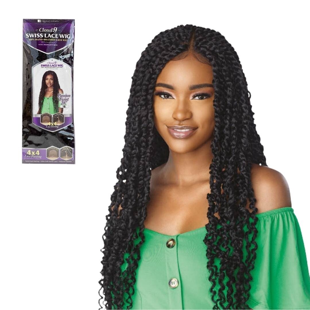 Cloud 9 Braided Lace Wig - Passion Twist 28&quot;