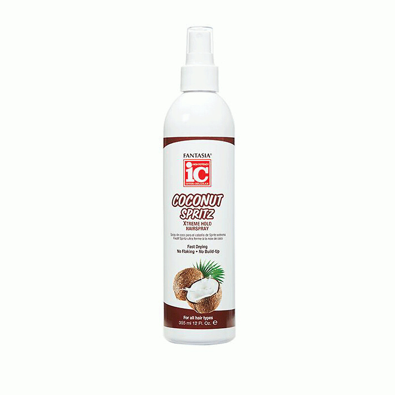 Coconut spritz hairspray