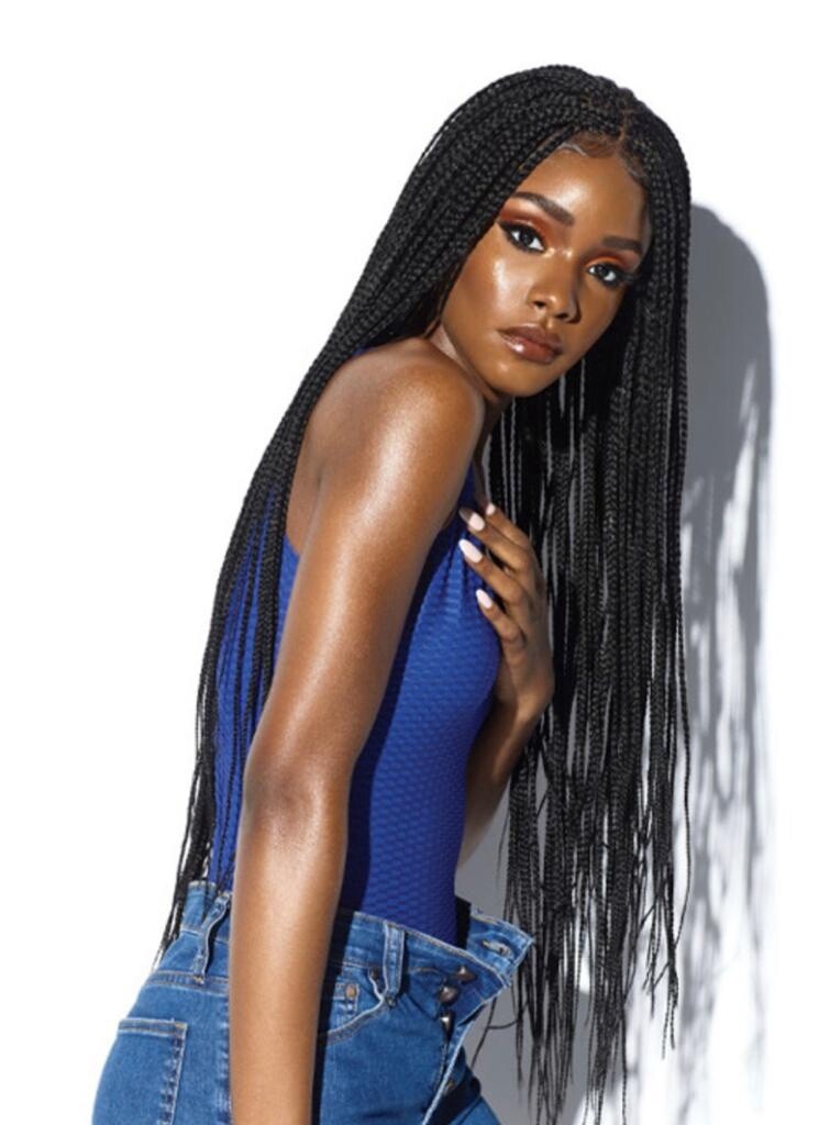 Cloud 9 Swiss Lace Wig Ruwa Box Braid