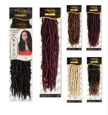 Cherish Passion Twist 18” Crochet Braid