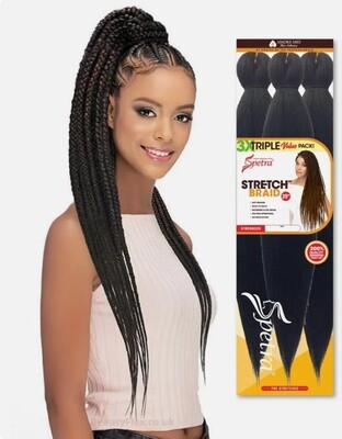 Vivica Fox Spetra Miracle Fiber 10x Pree stretched braid