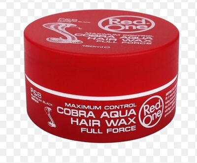 Red One Aqua Hair Wax: Red