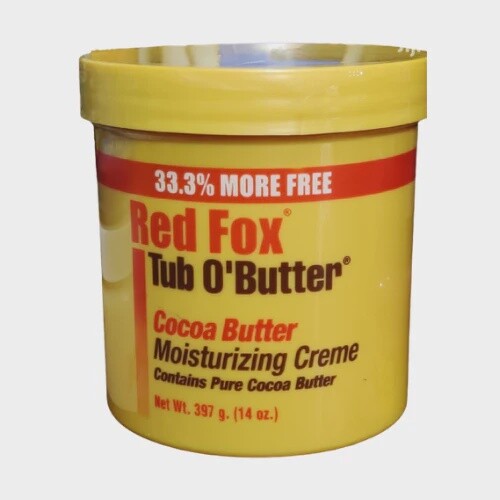 Red Fox Tub O’ Butter Cocoa Butter Moisturising cream