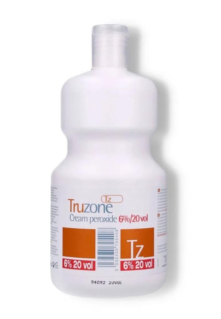 Tru Zone Cream Peroxide 6% 20 Vol 1 Ltr