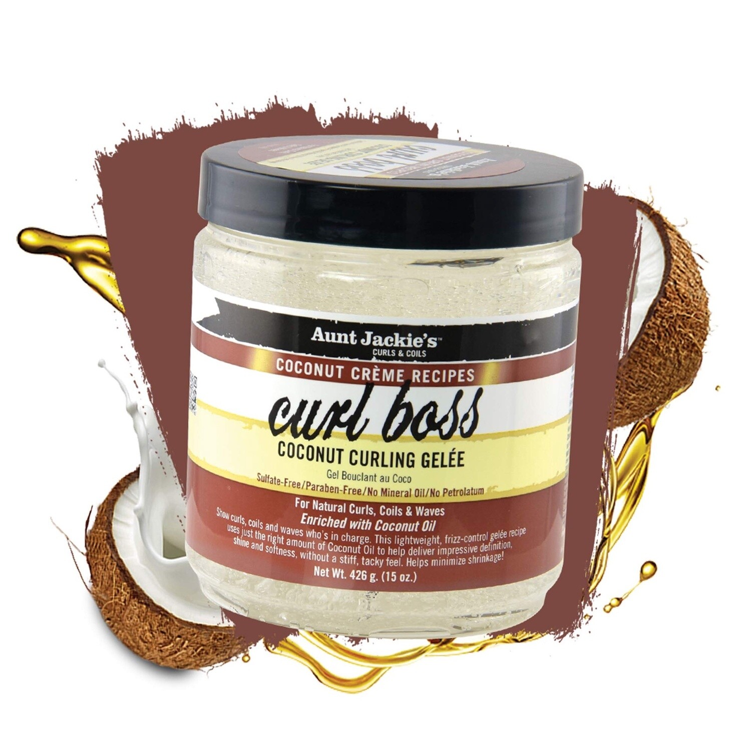 Aunt Jackie’s Curl Boss Coconut curling Gelee