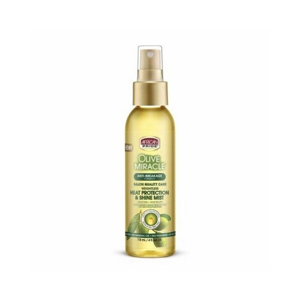 Olive Miracle Anti Breakage Formula Heat Protection And Shine Mist