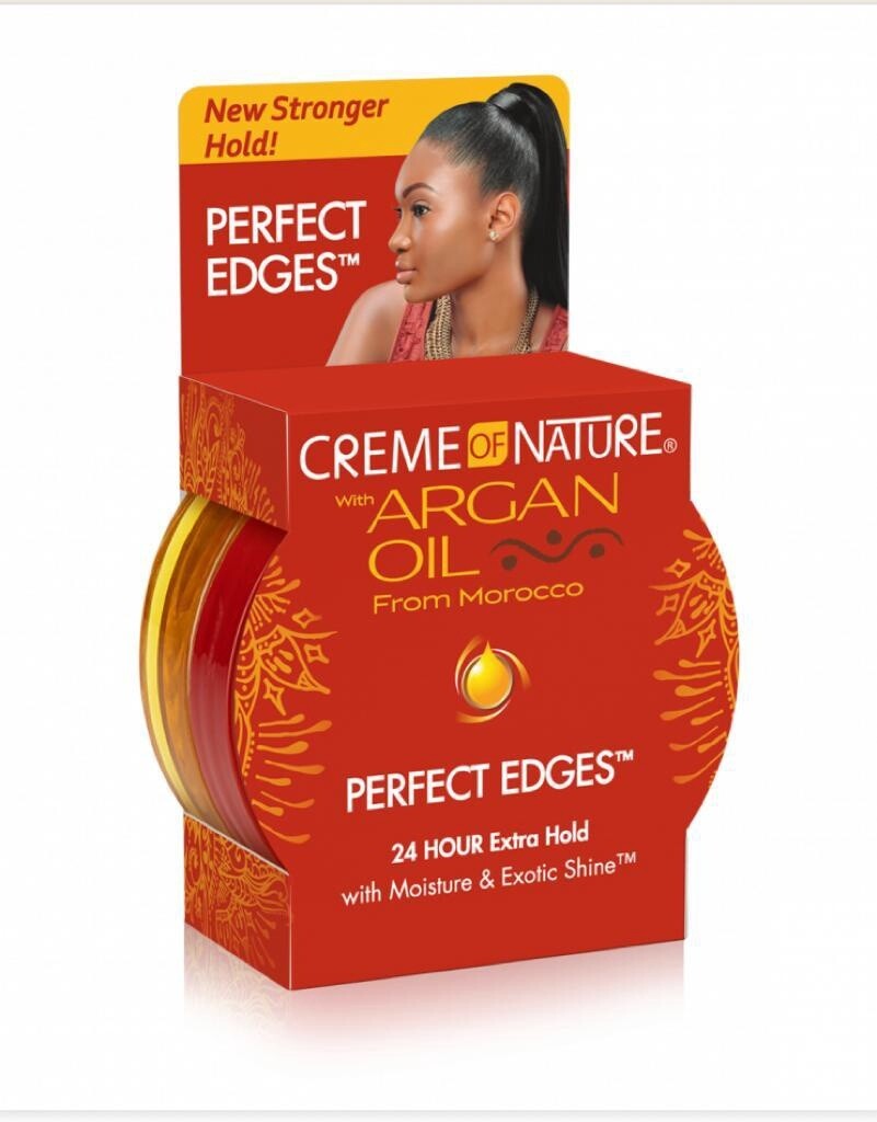 Crème of Nature Argan Oil Perfect Edges Extra 24 Hour Extra Hold 2.25oz