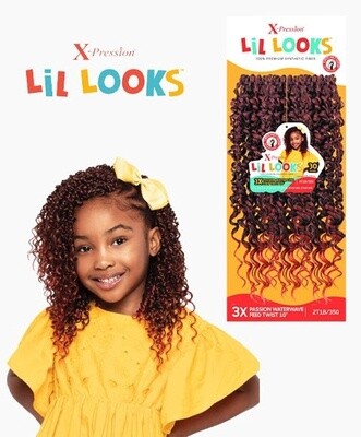 Xpression Lil looks: Passion Waterwave Feed Twist 10”