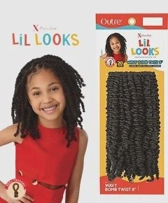 XPRESSION Lil looks: Wavy Bomb Twist 8”