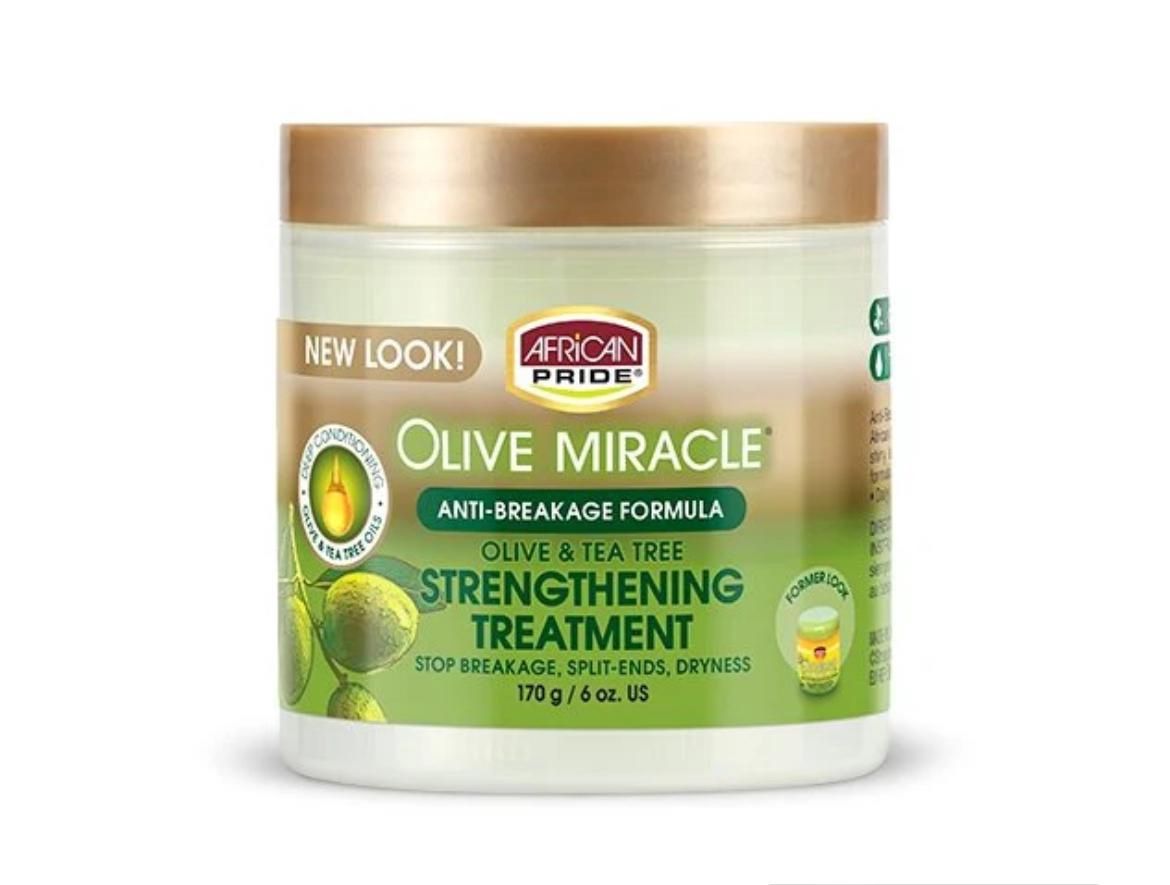 African Pride Olive Miracle Strengthening Treatment 170g