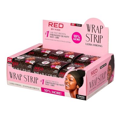 RED BY KISS Wrap Strip 3.5” and 2.5&quot;