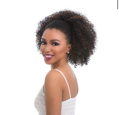 Sensationnel Instant Pony:  Natural Afro 18”