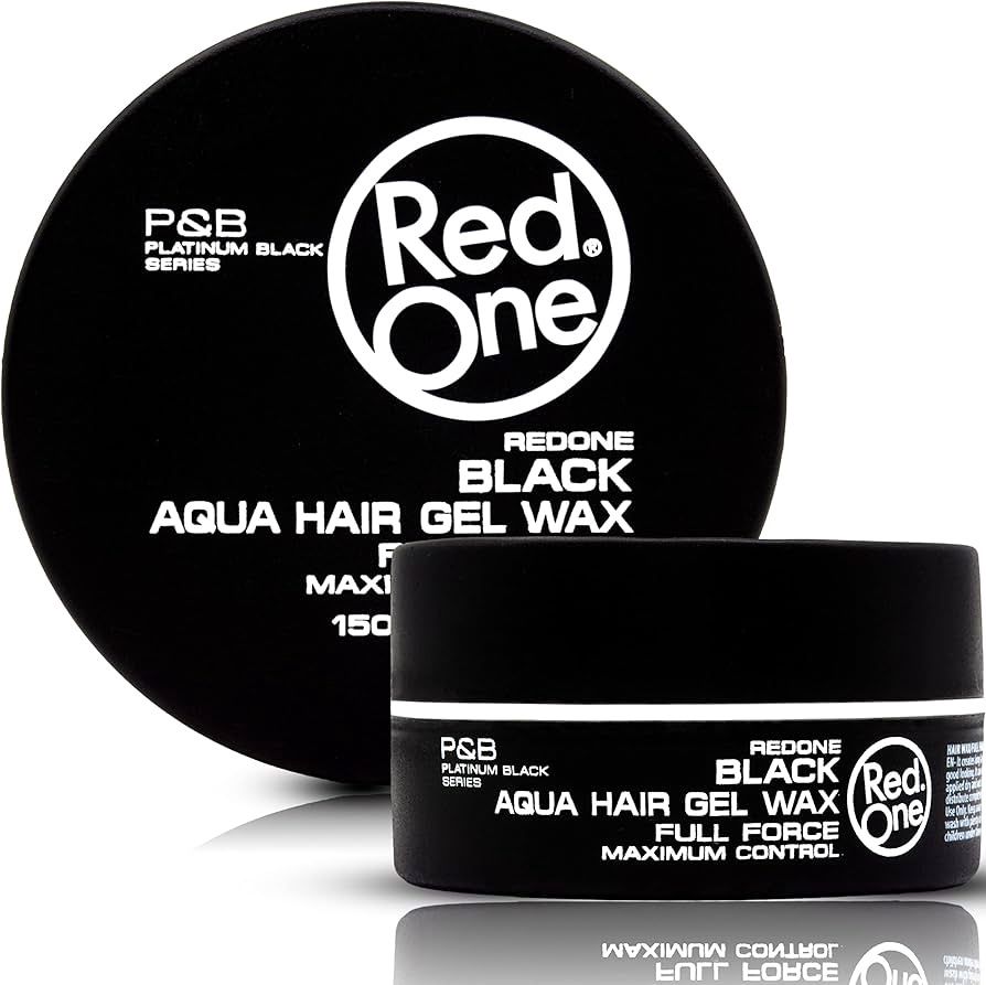 Red One Aqua Hair Wax: Black