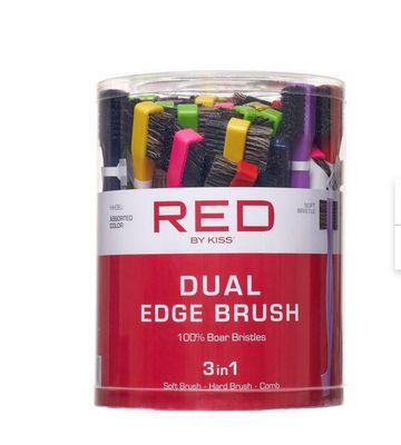 RED BY KISS Dual Edge Brush 3 in 1