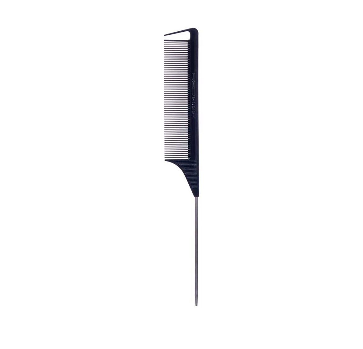 RED BY KISS Parting Pin Tail Comb: Black