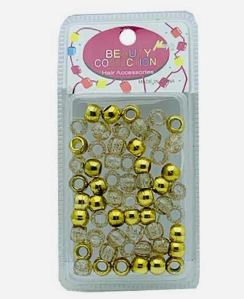 Beauty Collection Hair Beads MET2GOL