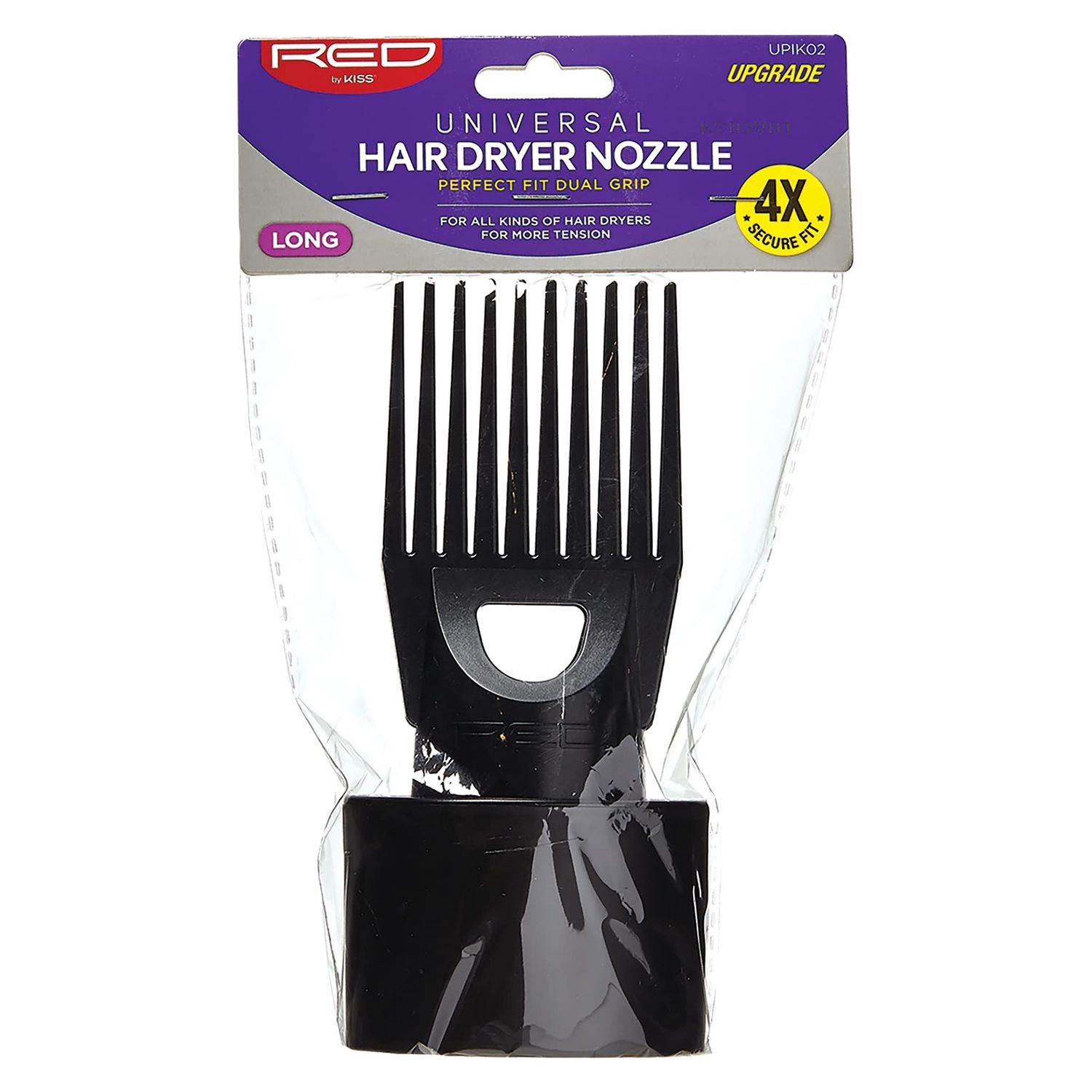 Red by KISS Universal Hair Dryer Nozzel: Long Comb